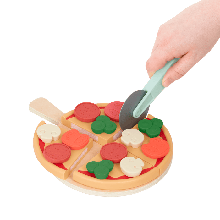 Pizza and pasta play set.