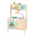Wooden play kitchen