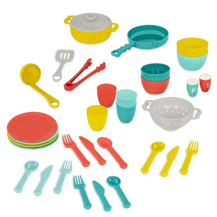 Wooden play kitchen