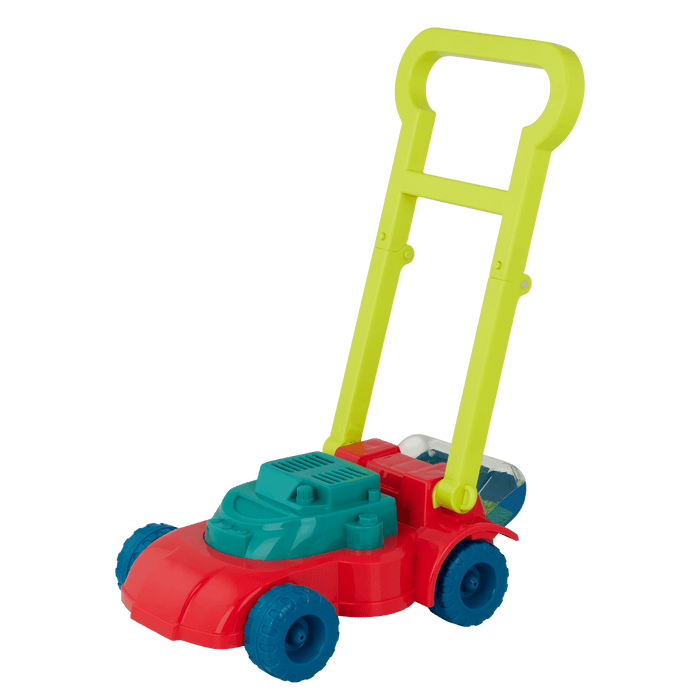 Toy lawn mower push toy bead popper for toddlers