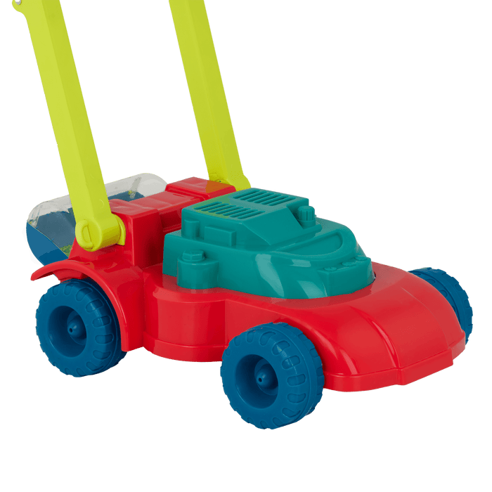 Toy lawn mower push toy bead popper for toddlers