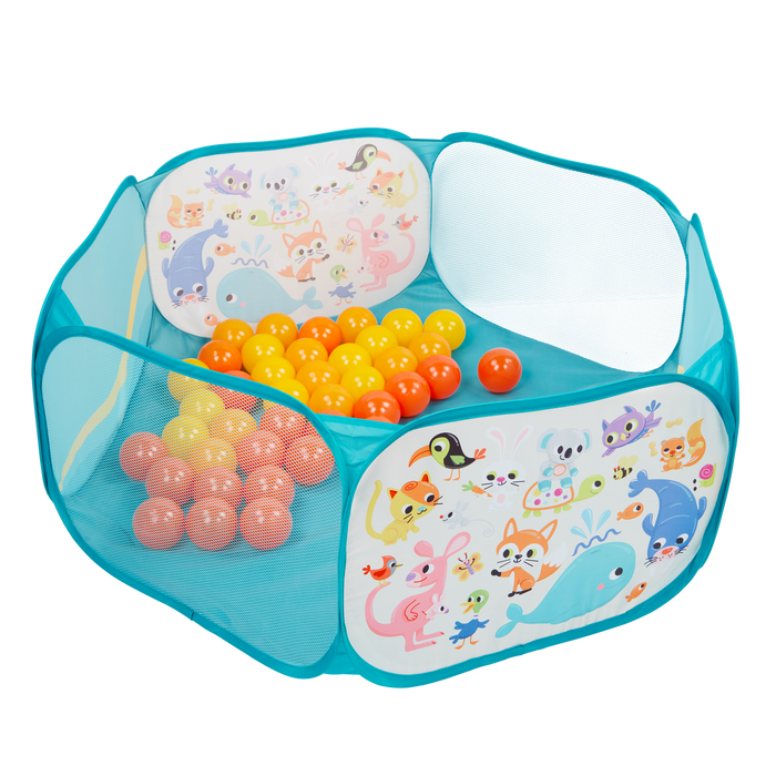 Ball pit.