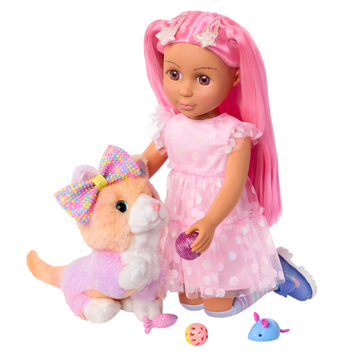 Mittens & GG Cat Playset - Glitter Girls
