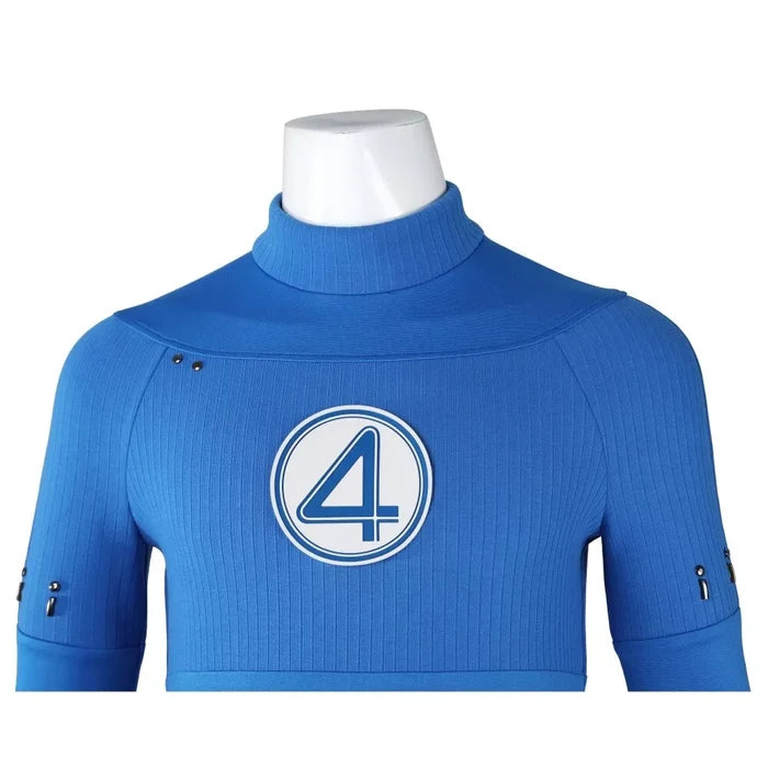 Mr. Fantastic Cosplay Bodysuit - Fantastic 4 Replica - Halloween Full Set