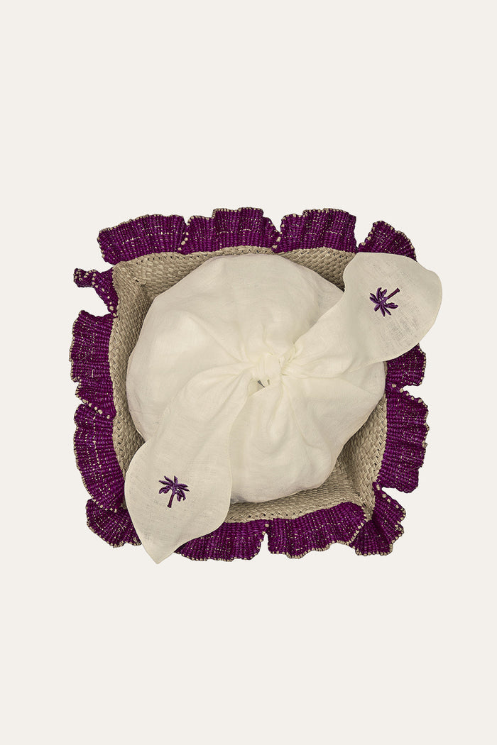 Mushroom Mandala Bread Basket Set of 2 - Johanna Ortiz
