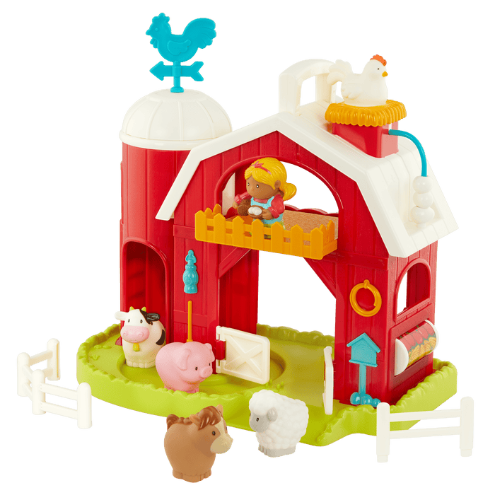 Toy barn playset.