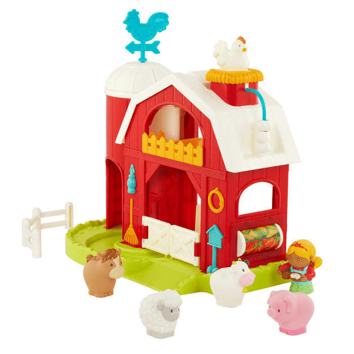 Toy barn playset.
