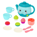 Musical tea party set for toddlers pretend play