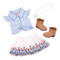 My Lucky Horseshoe outfit for 18inch dolls