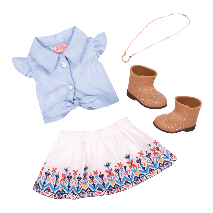 My Lucky Horseshoe outfit for 18inch dolls