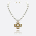 myka cross necklace