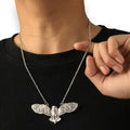 Mystical Full Flight Owl Necklace