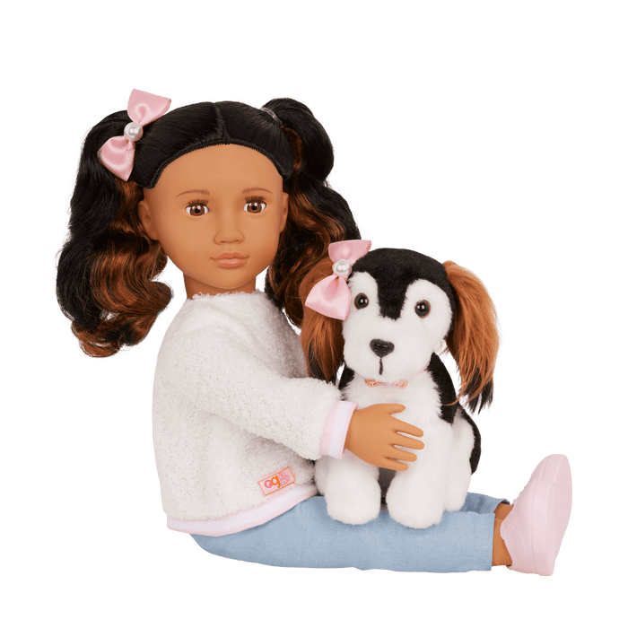 Our Generation Doll & Pet Set Nastassia & Puppy Angel