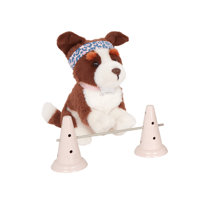 Our Generation 18-inch Dog Trainer Doll Natalia & Pet Plush Nillie