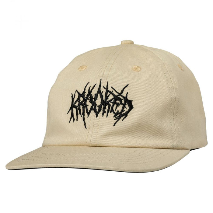 Nekro Script Cap (Off White /Black)