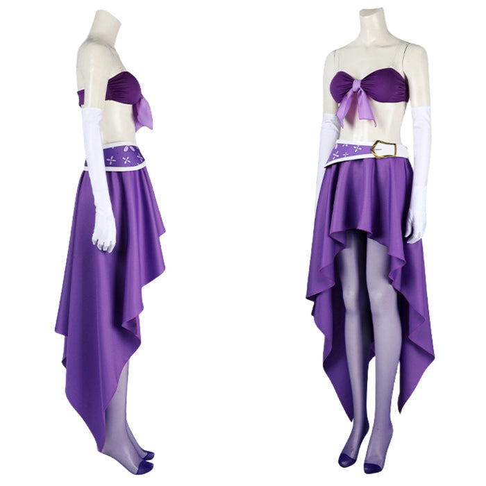 Nico Robin 15th Anniversary Cosplay Costume - Complete Set with Hat - Halloween Dress