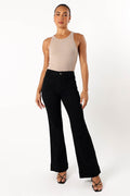 Petal and Pup USA BOTTOMS Nico Wide Leg Jean - Black