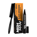 NISHMAN BEARD PEN & BEARD BRUSH – BLACK