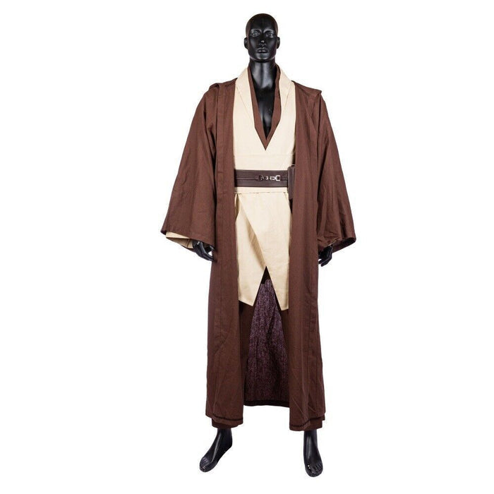 Obi-Wan Cloak Uniform Set - Star Wars Suit - Adult Halloween Xmas Gift
