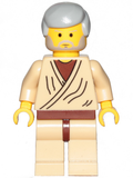 Obi-Wan Kenobi (Old with Light Bluish Gray Hair - 20th Anniversary Torso)