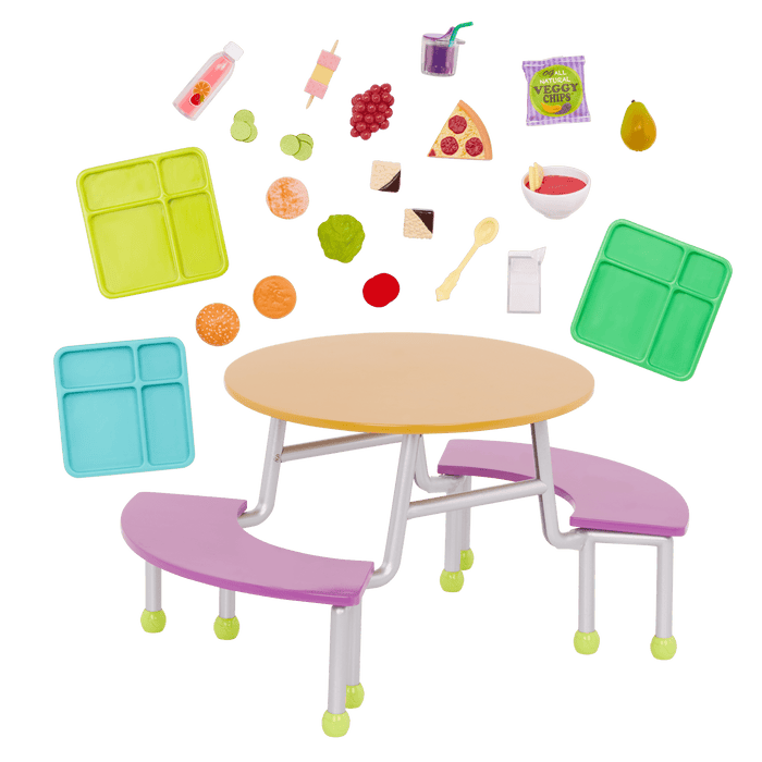 Our Generation School Cafeteria Table for 18-inch Dolls