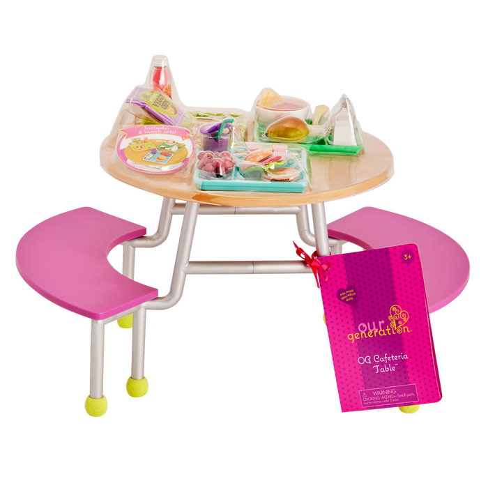 Our Generation School Cafeteria Table for 18-inch Dolls
