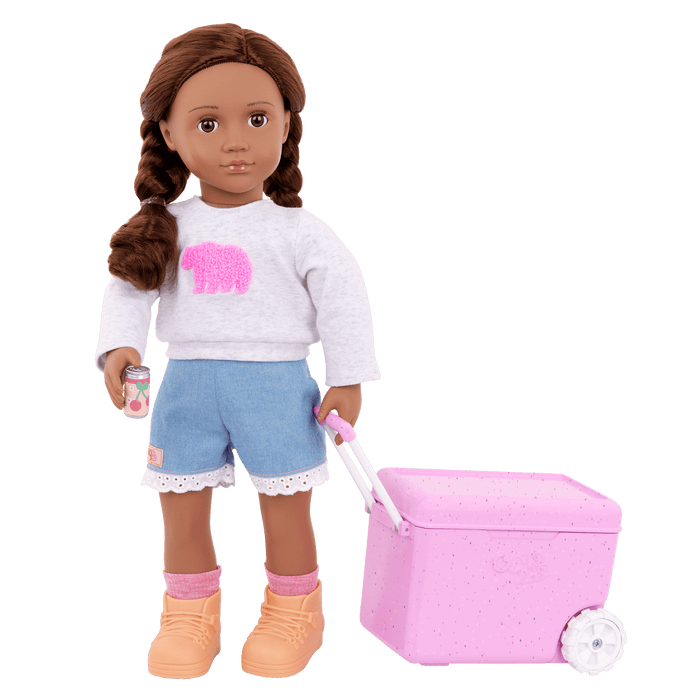 Our Generation Camping Cooler for 18" Dolls