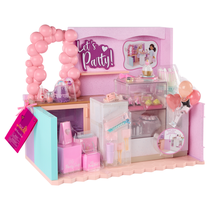 Our Generation Party Shop Playset for 18-inch Dolls