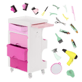 Our Generation Salon Cart Playset for 18-inch Dolls