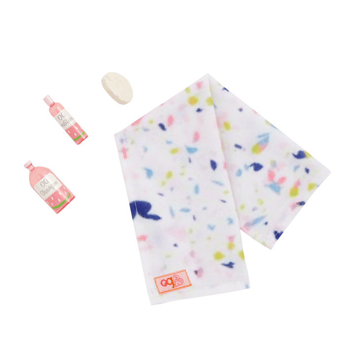 Our Generation Sweet Bathroom Furniture Set for 18-inch Dolls