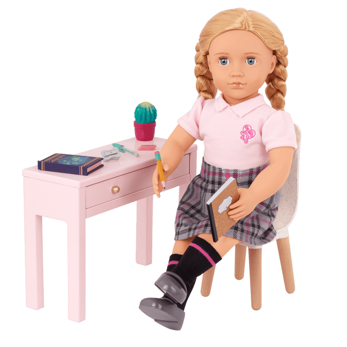 Our Generation Working Wonder Desk Furniture for 18-inch Dolls