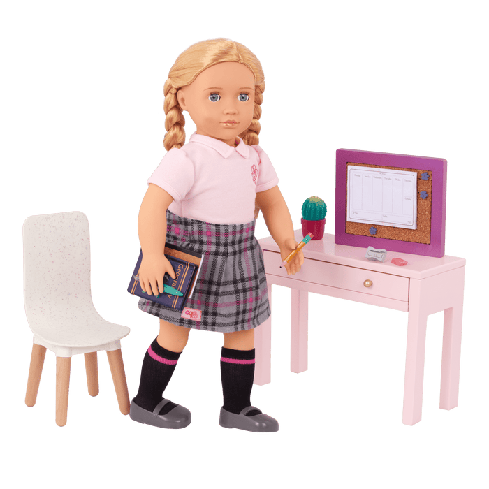 Our Generation Working Wonder Desk Furniture for 18-inch Dolls