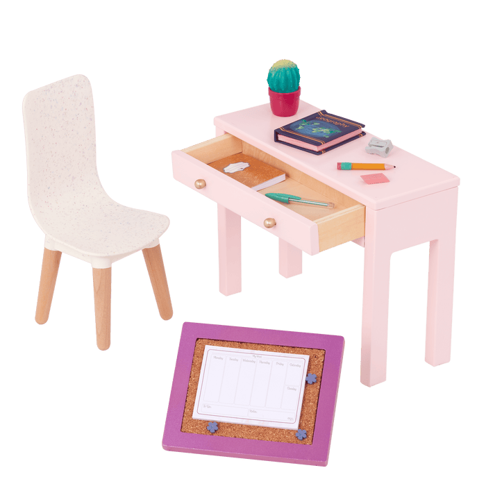 Our Generation Working Wonder Desk Furniture for 18-inch Dolls