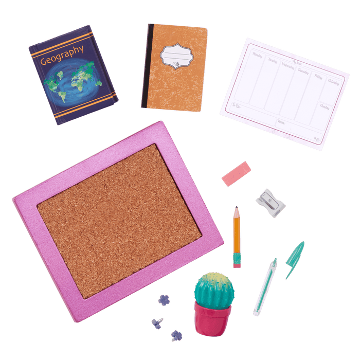 Our Generation Working Wonder Desk Furniture for 18-inch Dolls