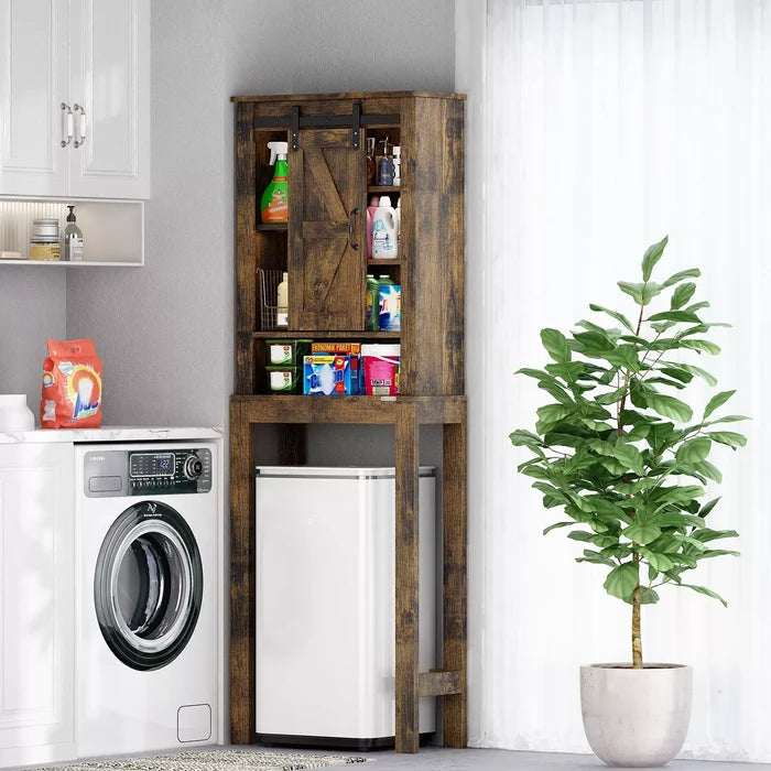 Oisin Over Commode Storage Cabinet - Canva Home