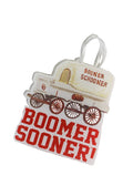 Oklahoma Sooner Schooner Acrylic Ornament