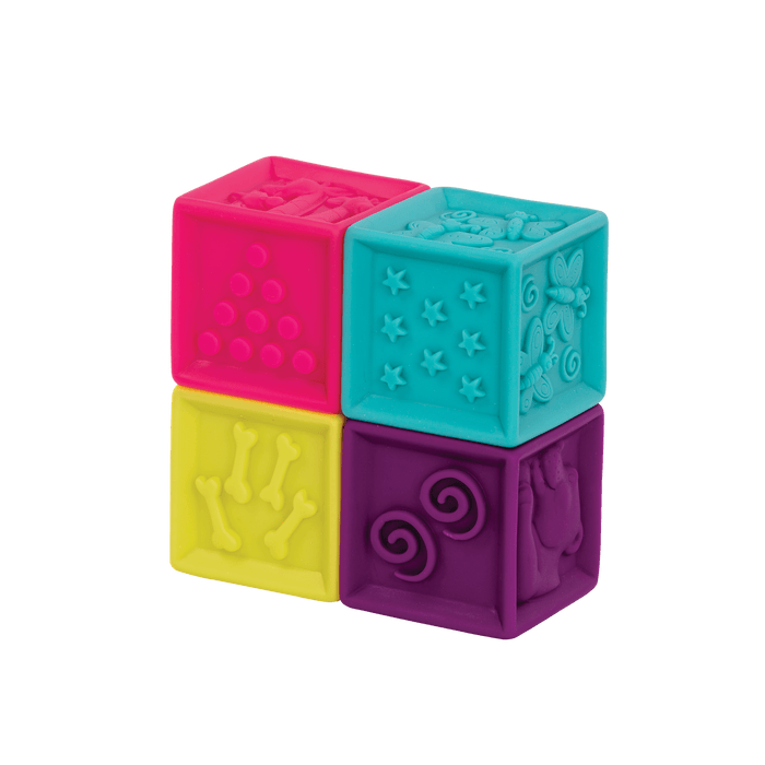 Building blocks and stacking rings.