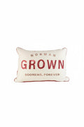 OU GROWN SOONERS FOREVER PILLOW