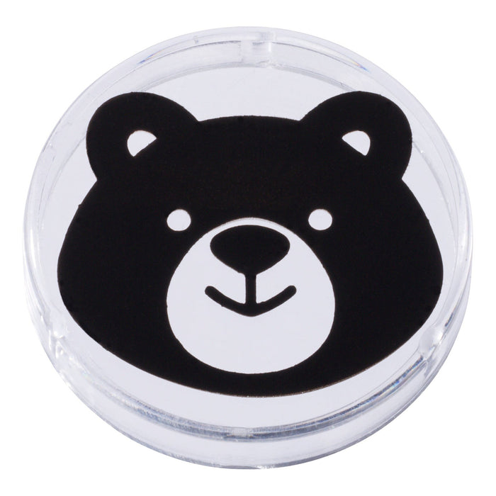 Add a playful touch to kids’ spaces with the Outdoor Discovery Wildlife Tent Projector by Outdoor Discovery—featuring a round, clear lid with a cute black cartoon bear face, perfect for imaginative play or tent setups.