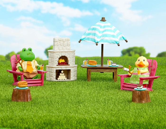 Outdoor Patio Set - Deluxe - Li’l Woodzeez