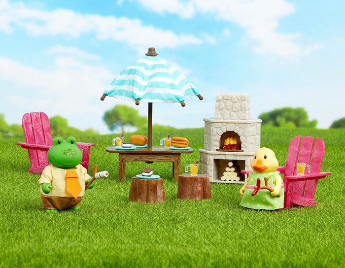 Outdoor Patio Set - Deluxe - Li’l Woodzeez