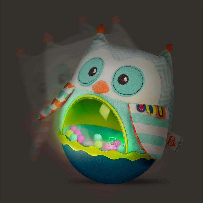 Light up roly-poly owl.