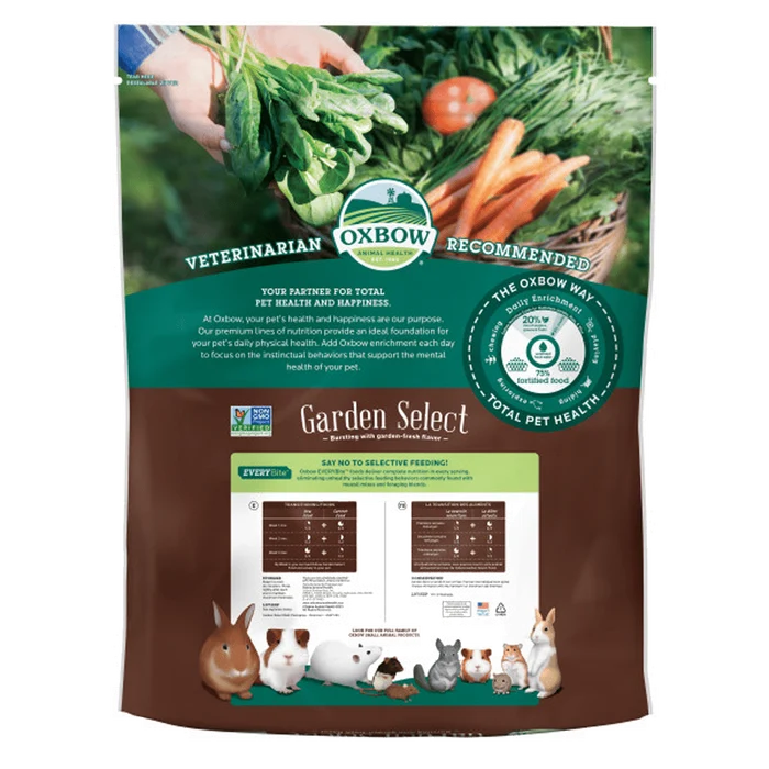 Oxbow Animal Health Garden Select Mouse and Young Rat Food