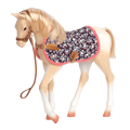 Palomino foal figurine