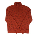 Panhandle Slim Women's Ranch Brand Quarter Zip Sweatshirt in Rose/Mauve