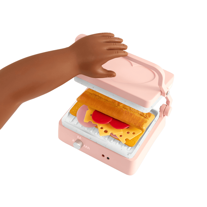 Our Generation Panini Presto Sandwich Maker Set for 18-inch Dolls