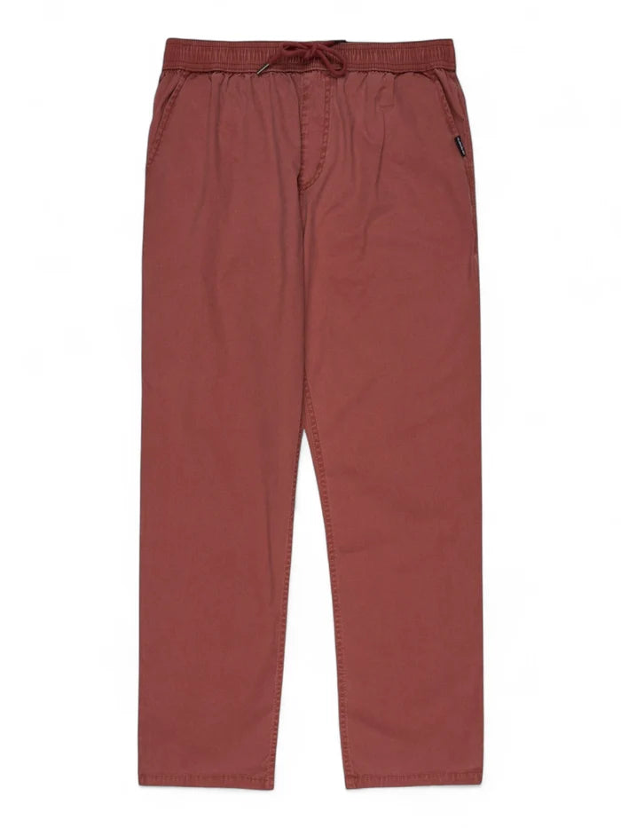 Pantalón Quiksilver Taxer Rojo