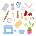 Our Generation Pasta Party Play Food Set for 18-inch Dolls