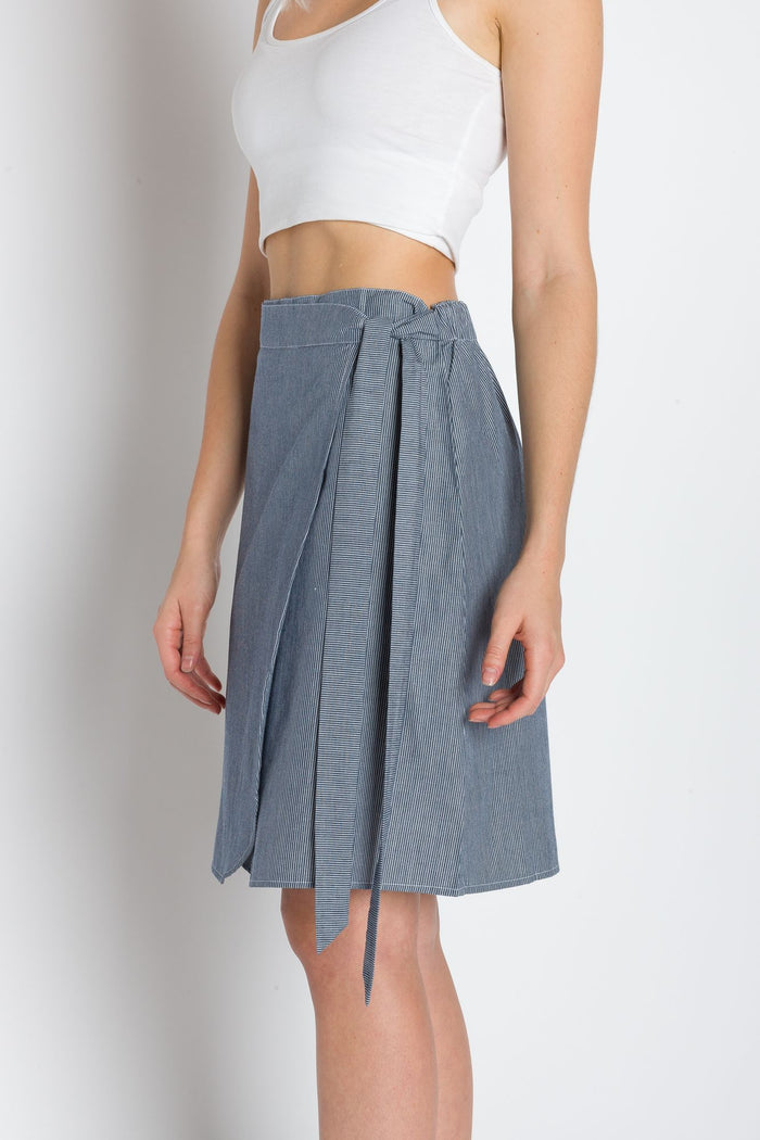 Patricia | Women's Knee Length Wrap Skirt