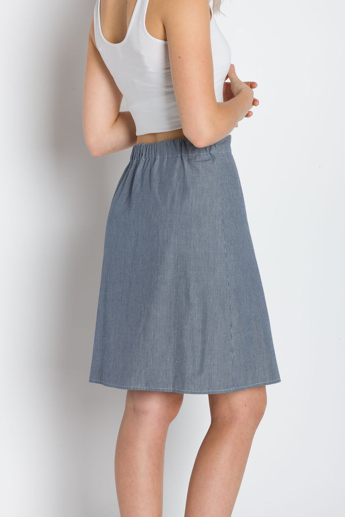 Patricia | Women's Knee Length Wrap Skirt